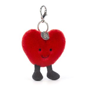 JellyCat Amuseables Heart Bag Charm