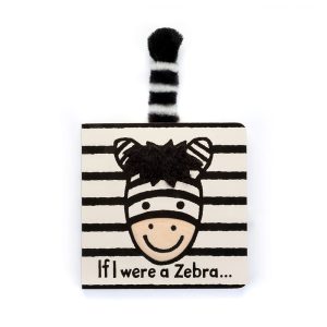 JellyCat If I were a Zebra Board Book
