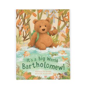 JellyCat It's a Big World Bartholomew Book