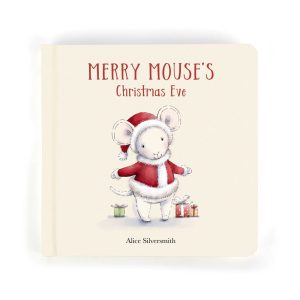 JellyCat Merry Mouse's Christmas Eve Book