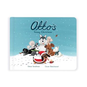 JellyCat Otto's Snowy Christmas Book