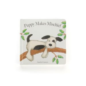 JellyCat Puppy Makes Mischief Book