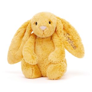 JellyCat Personalised Bashful Sunshine Bunny Medium