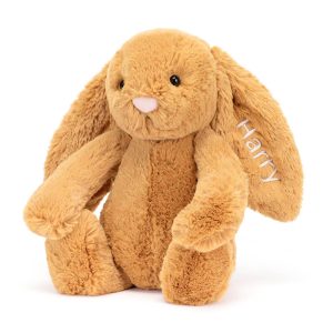 JellyCat Personalised Bashful Golden Bunny Medium