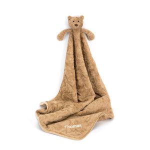 JellyCat Personalised Bartholomew Bear Blankie