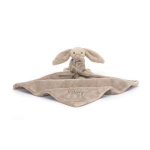 JellyCat Personalised Bashful Beige Bunny Soother