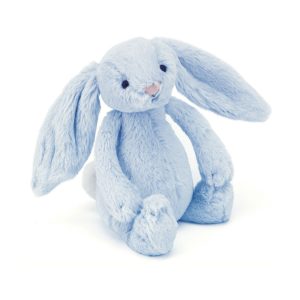 JellyCat Bashful Blue Bunny Rattle